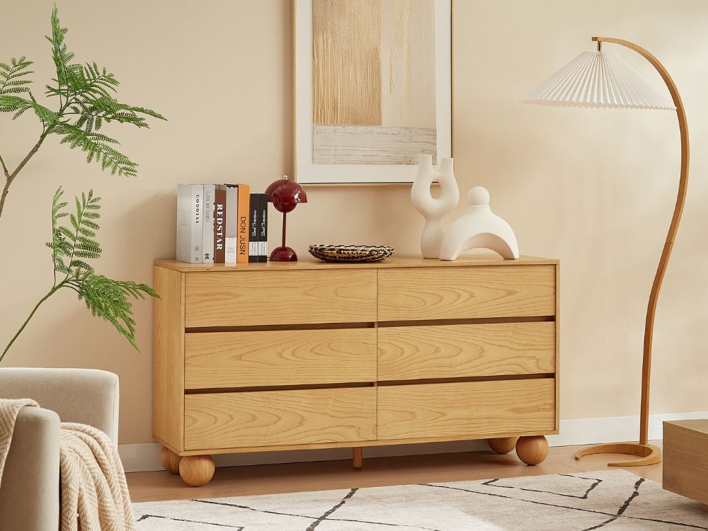 Ballico 6 Chest of Drawers - Oak