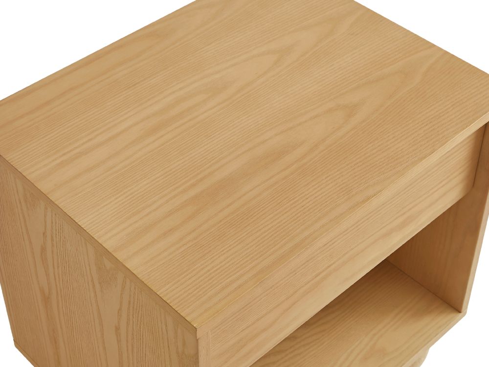 Ballico Bedside Table - Light Oak