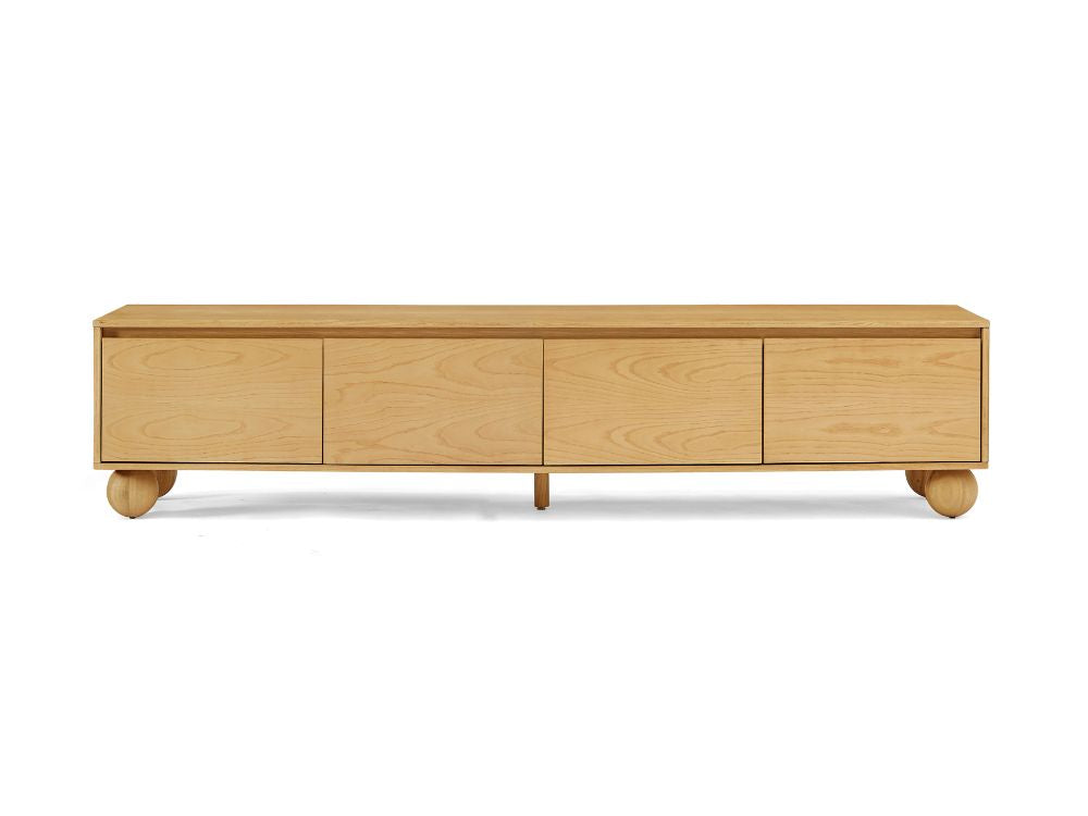 Ballico TV Unit - Light Oak