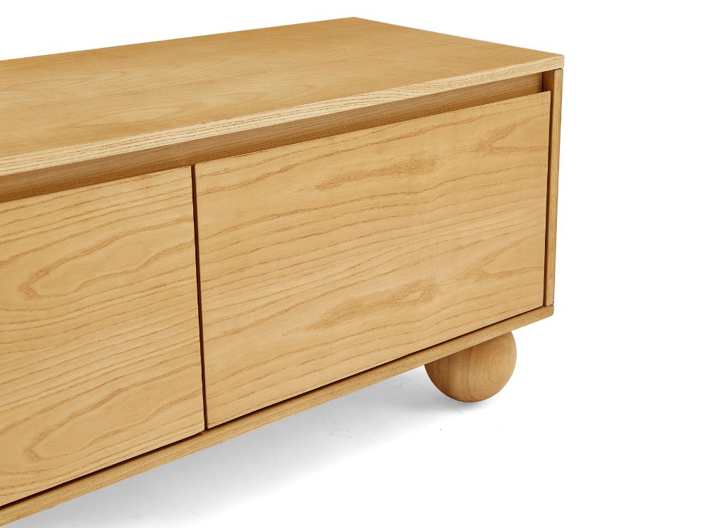 Ballico TV Unit - Light Oak