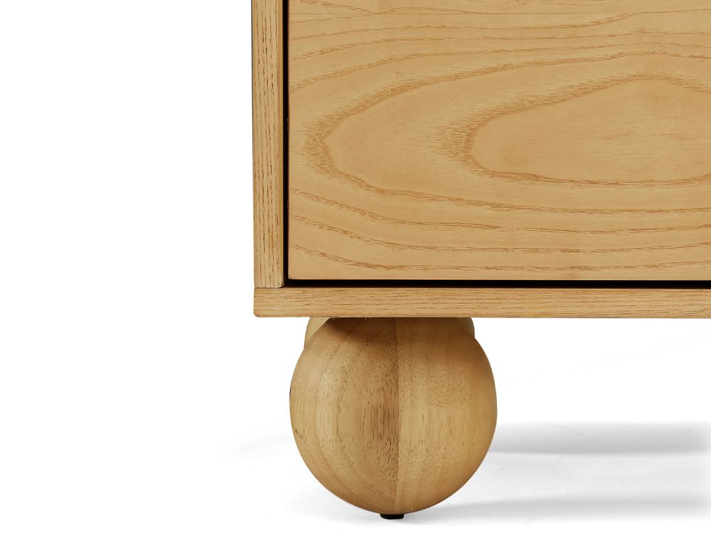 Ballico TV Unit - Light Oak