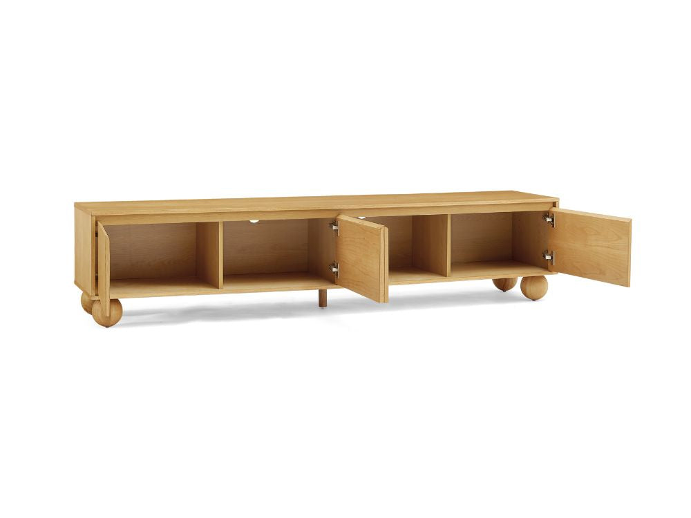 Ballico TV Unit - Light Oak