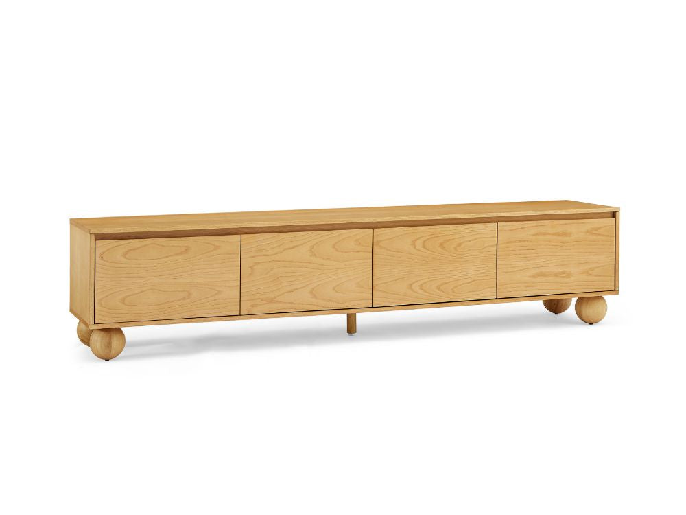 Ballico TV Unit - Light Oak