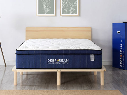 Cali Bed Frame Premium Sleep Combo (Queen)