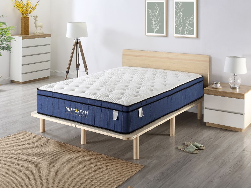 Cali Bed Frame Premium Sleep Combo (Queen)