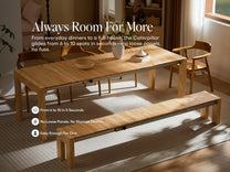 Lifely Caterpillar Extendable Dining Table