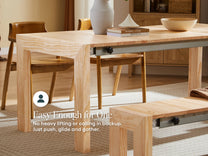 Lifely Caterpillar Extendable Dining Table