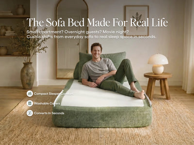 Sleeper Sofa / Sleeper Chair / Sage Green