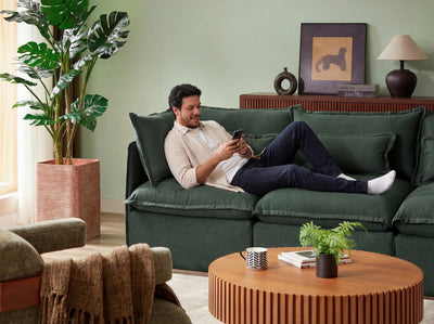 Dark Green / Corner Sofa