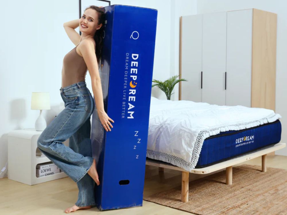 Cali Bed Frame Premium Sleep Combo (Queen)