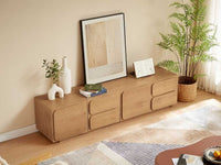 Elena TV + Cloud Russet Living Room Set – [[product type]] in [[collections]] style | Affordable Furniture by Lifely