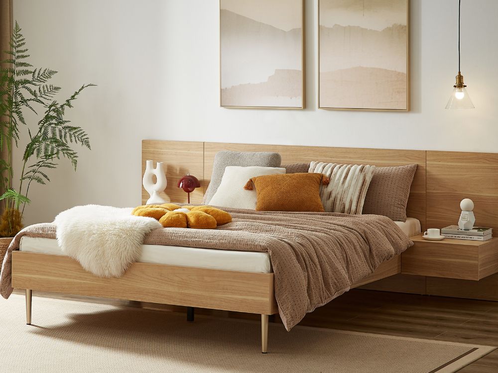 Eve Bed with 2 Bedside Tables Set