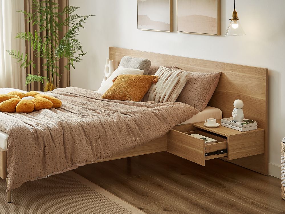 Eve Bed with 2 Bedside Tables Set