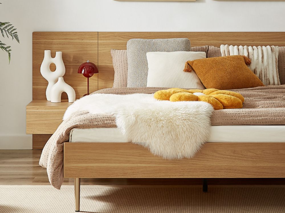 Eve Bed with 2 Bedside Tables Set