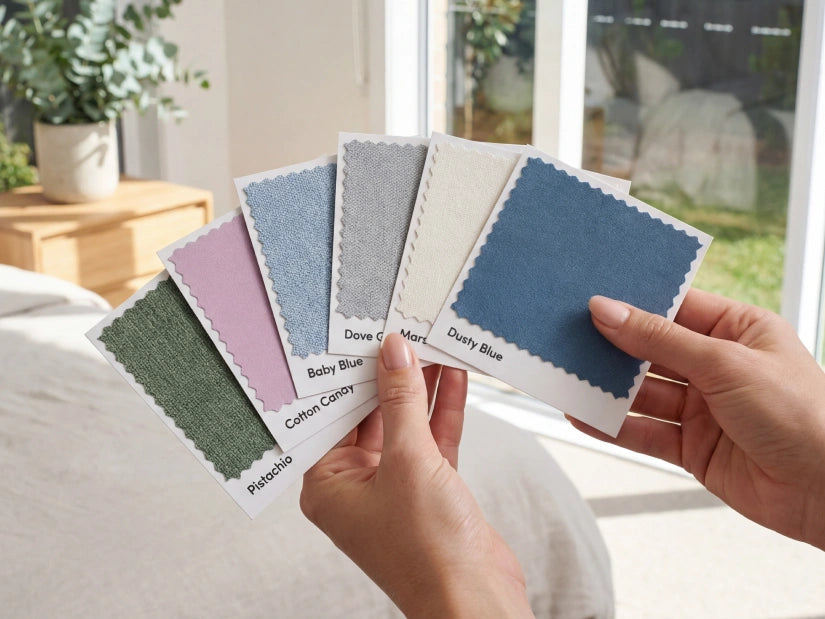 Little Lifely Bed Fabric Swatches