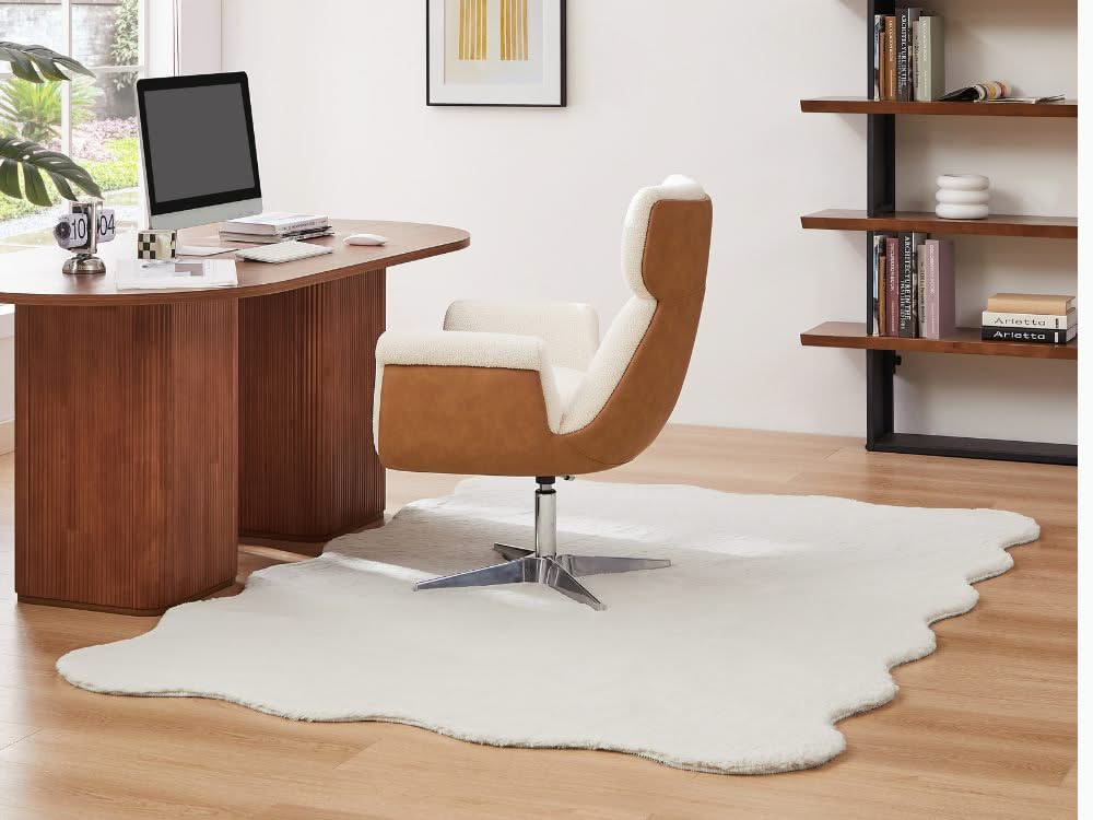Jerome Wave-shaped Fluffy Rug