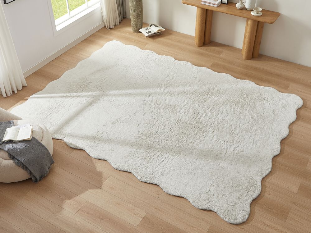 Jerome Wave-shaped Fluffy Rug