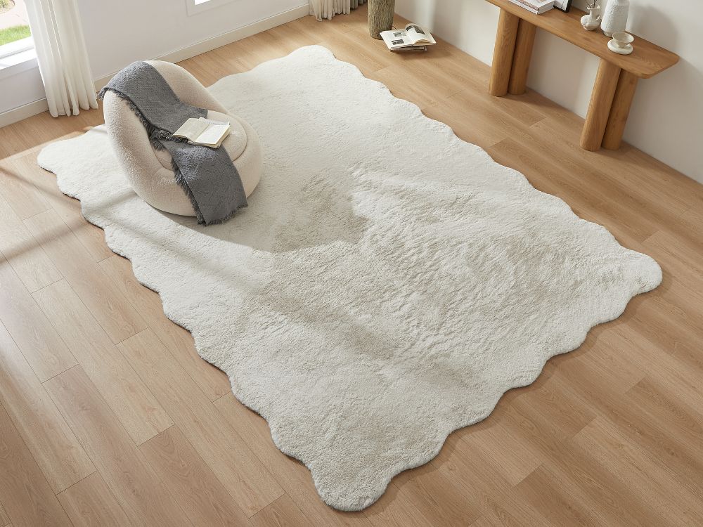 Jerome Wave-shaped Fluffy Rug