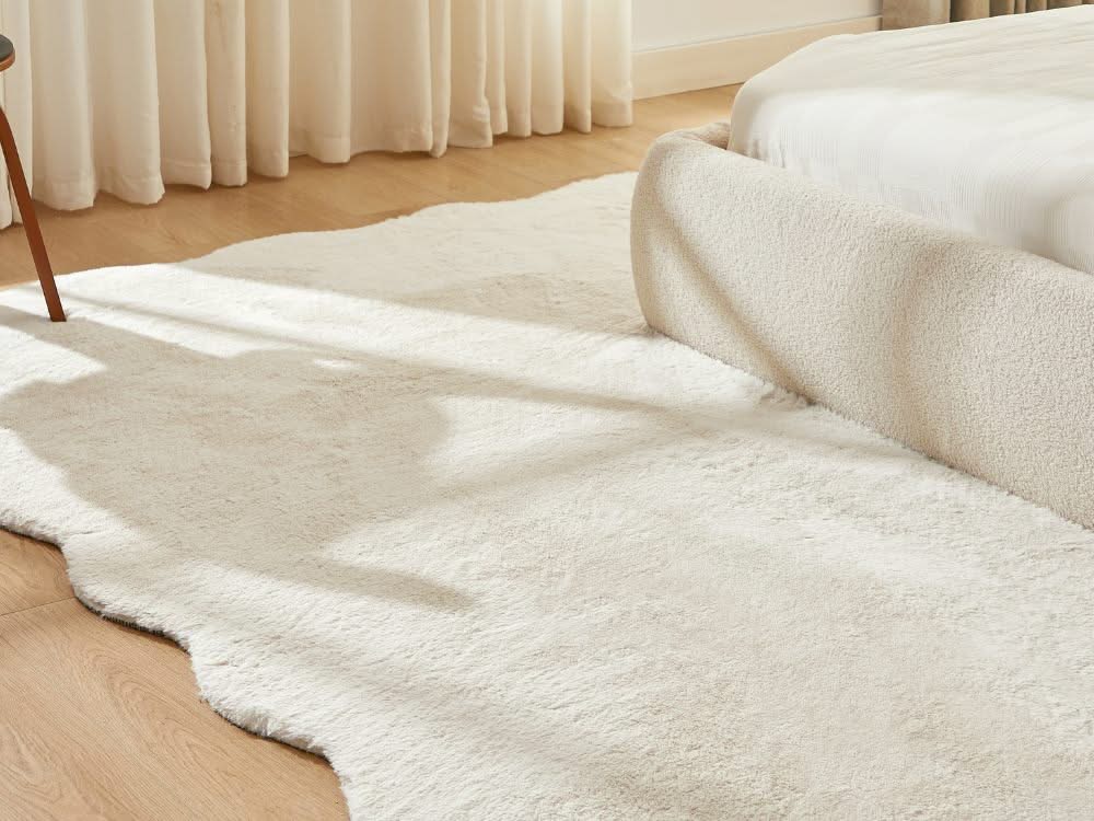 Jerome Wave-shaped Fluffy Rug