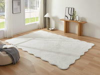 Jerome Wave-shaped Fluffy Rug