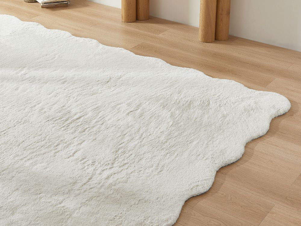 Jerome Wave-shaped Fluffy Rug