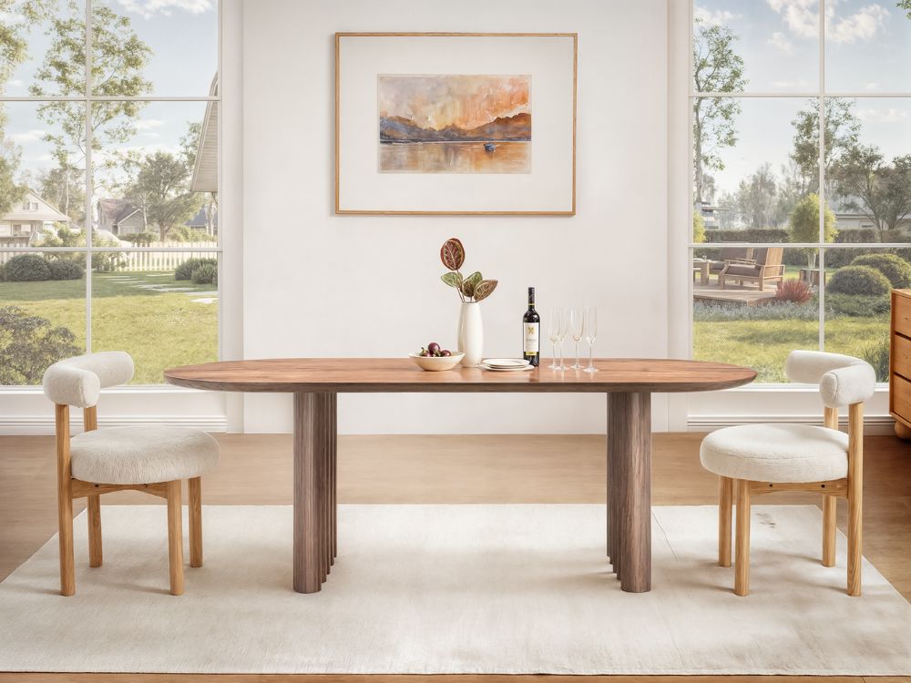 Jim 6 Seater Dining Table