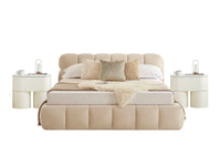 Jose Bed Frame + Ilia Bedside Tables Bundle