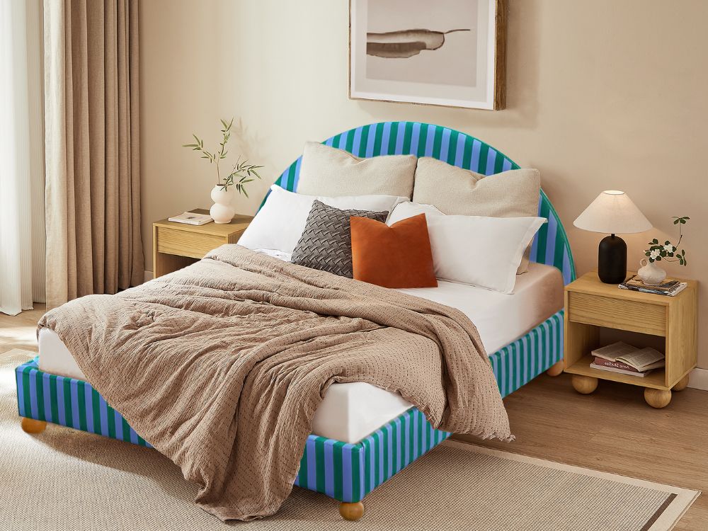 Joseph Bed Frame - Blue