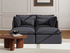 2 Seater / Bed / Charcoal