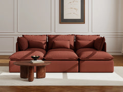 3 Seater / Bed / Rust