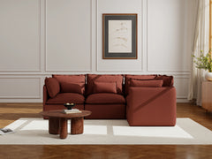 4 Seater / Corner / Rust