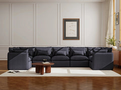 7 Seater / U-Sectional / Charcoal