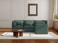 4 Seater / Corner / Dark Green