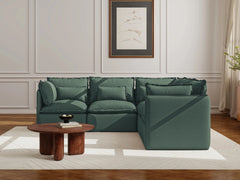 5 Seater / Corner / Dark Green