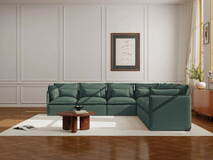 7 Seater / Corner / Dark Green