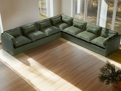 7 Seater / Corner / Olive Green