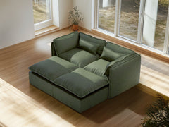 2 Seater / Bed / Olive Green