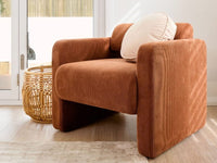 Lorraine Armchair - Brown