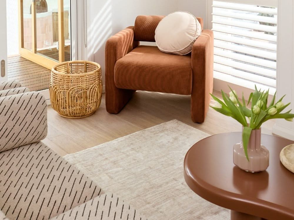Lorraine Armchair - Brown