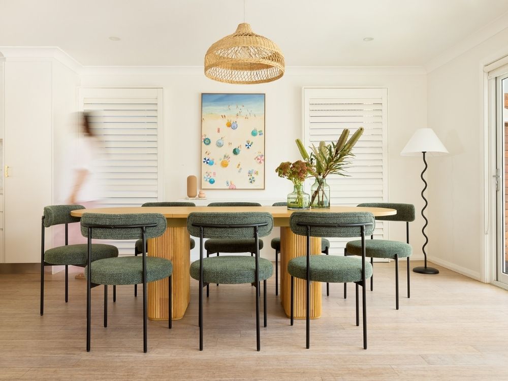 Amber Set of 2 Dining Chair - Green
