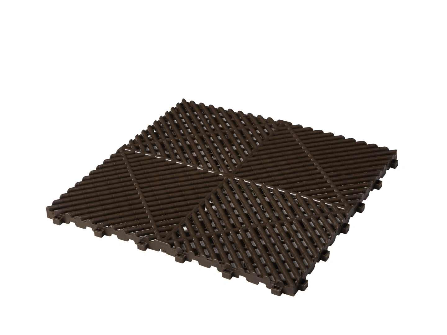 Brown Cocoon Bed Airflow Pad interlocking tile layout
