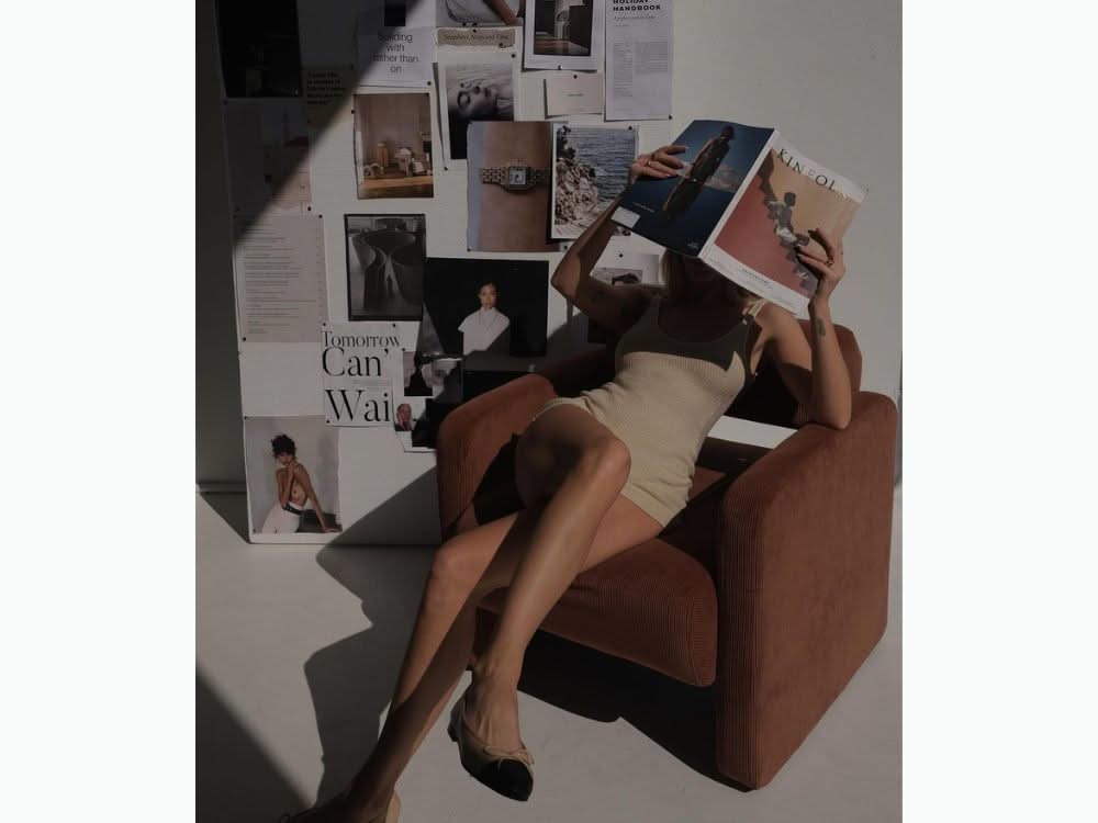 Lorraine Armchair - Brown