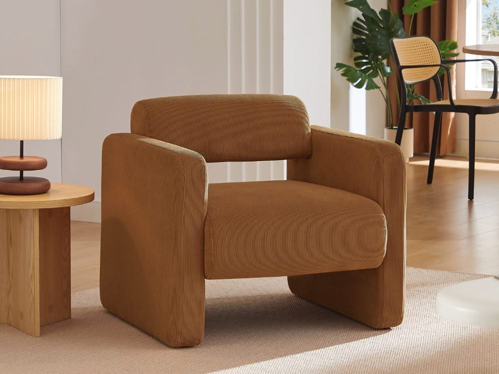 Lorraine Armchair - Brown