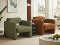 Lorraine Armchair - Olive Green