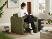Lorraine Armchair - Olive Green