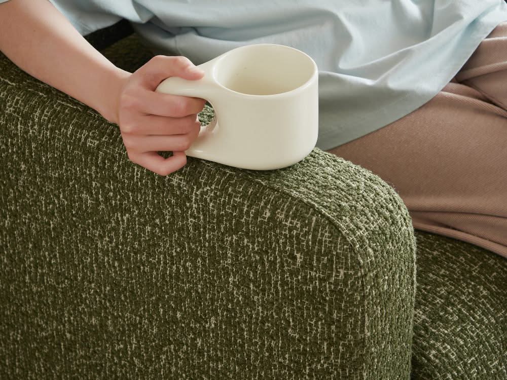 Lorraine Armchair - Olive Green