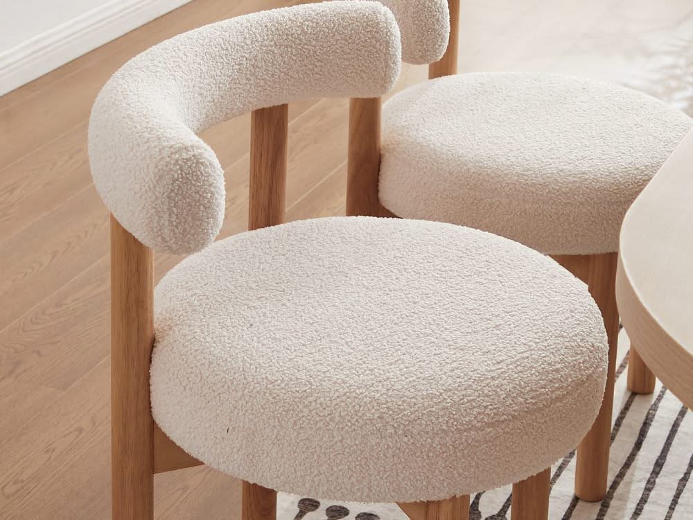 Noah Set of 2 Dining Chair - Walnut