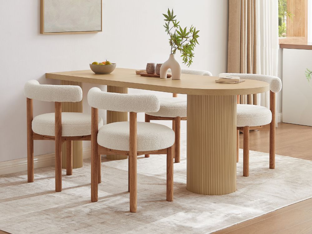 Noah Set of 2 Dining Chair - Walnut