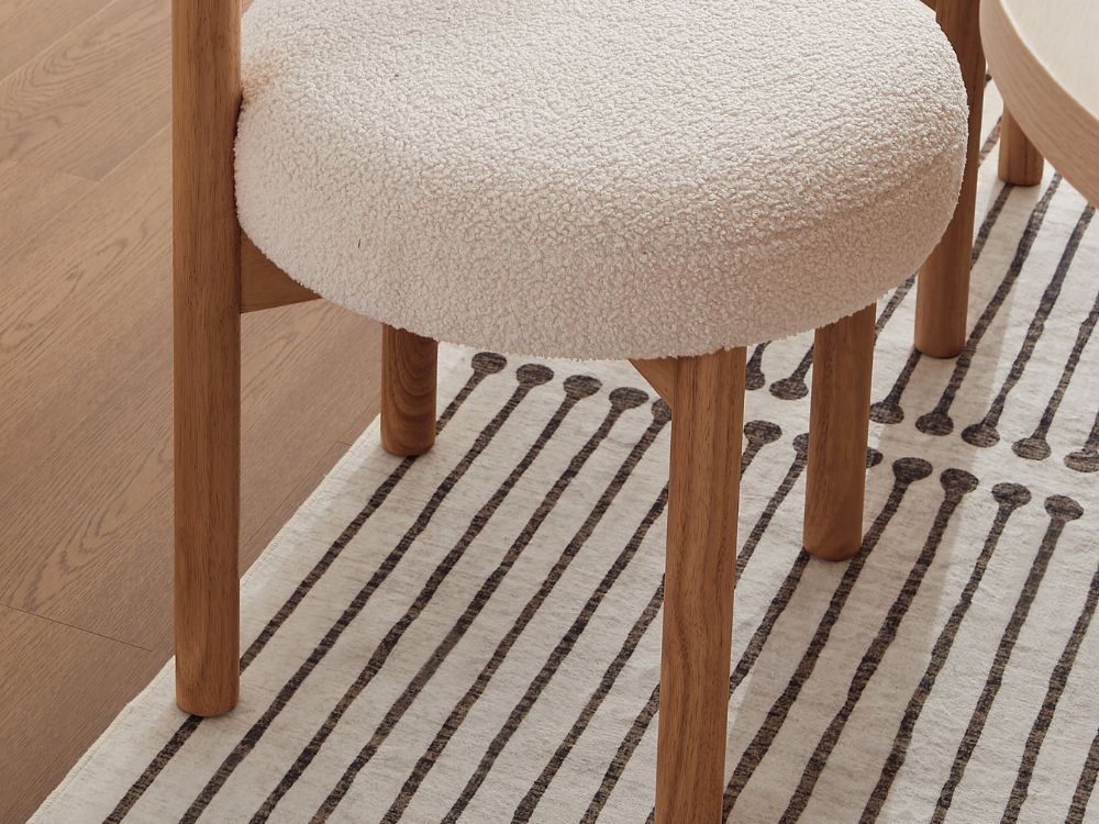Noah Set of 2 Dining Chair - Walnut
