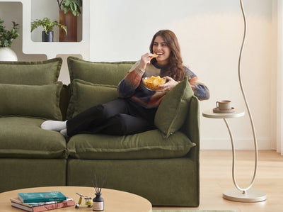 Olive Green / Corner Sofa